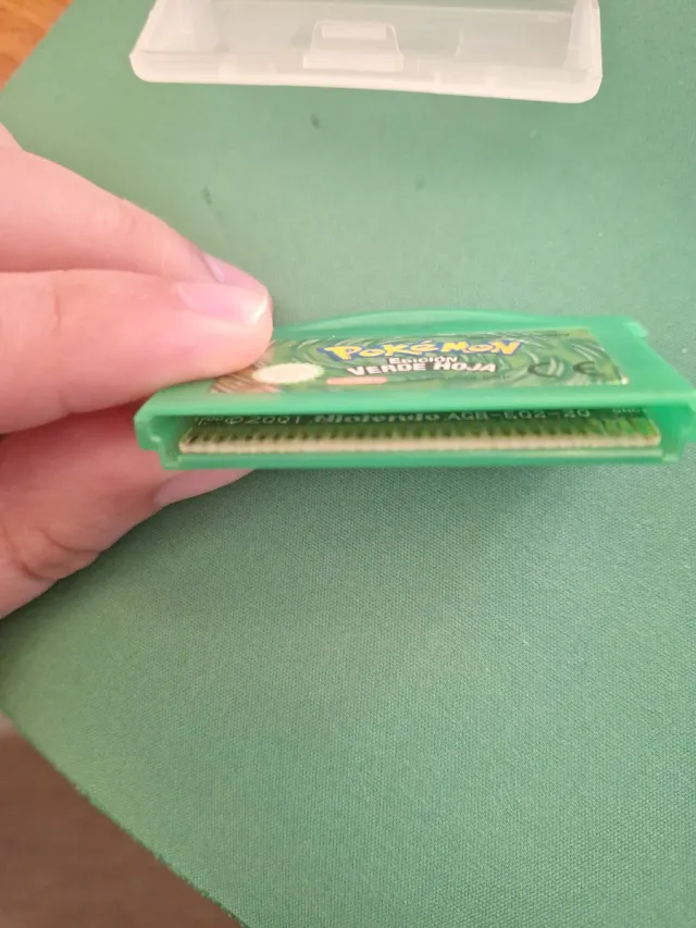 Pokémon Verde Hoja GBA Original
