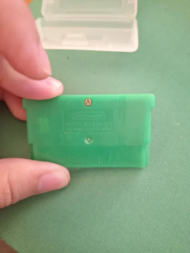 Pokémon Verde Hoja GBA Original