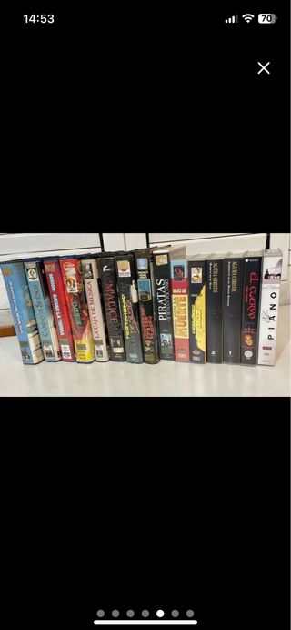 películas varias formato VHS y beta Max