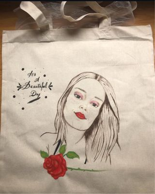 Bolsos pintados a mano