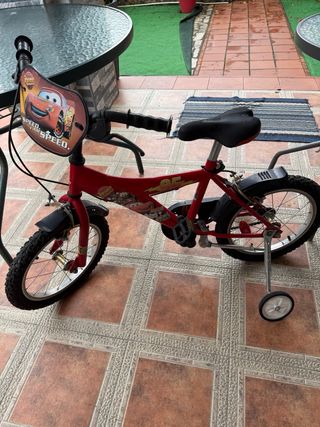 Bicicleta infantil Cars 95