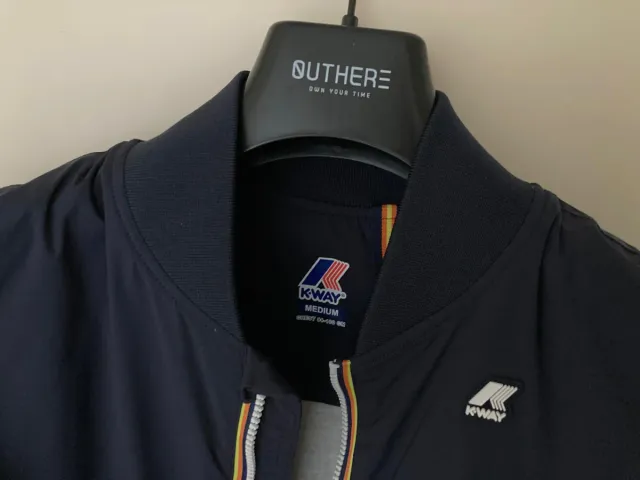 Gilet K-Way blu taglia M
