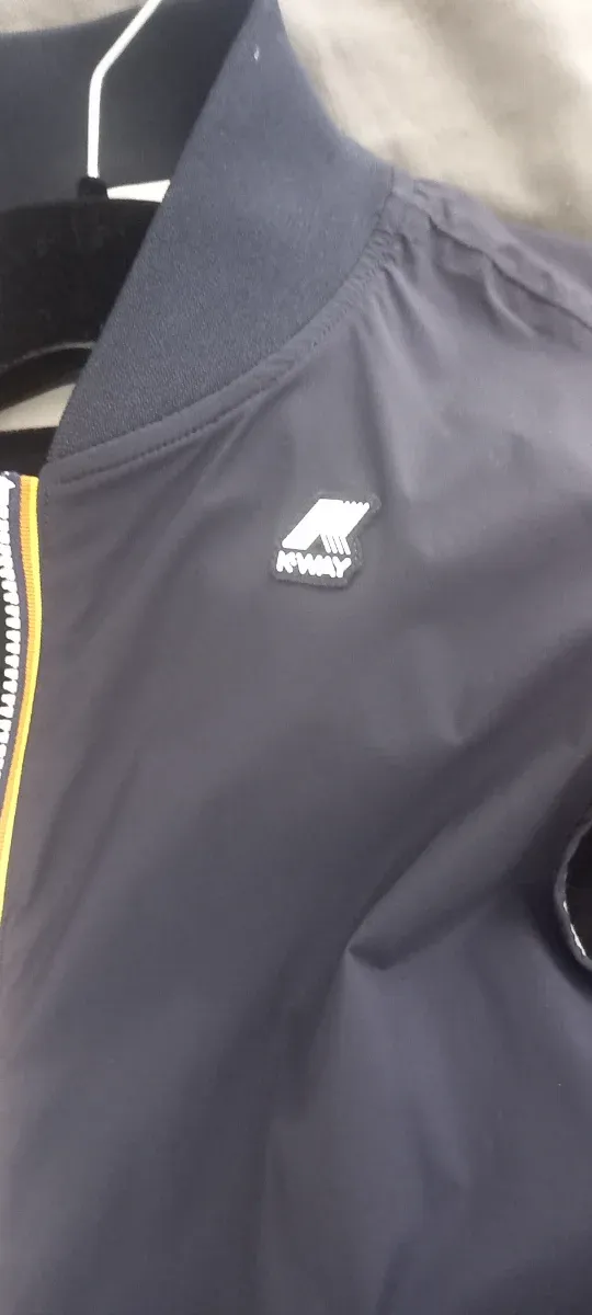 Gilet K-Way blu taglia M