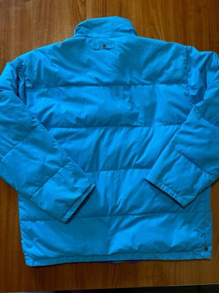 Piumino vintage Fila blu e viola