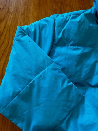 Piumino vintage Fila blu e viola