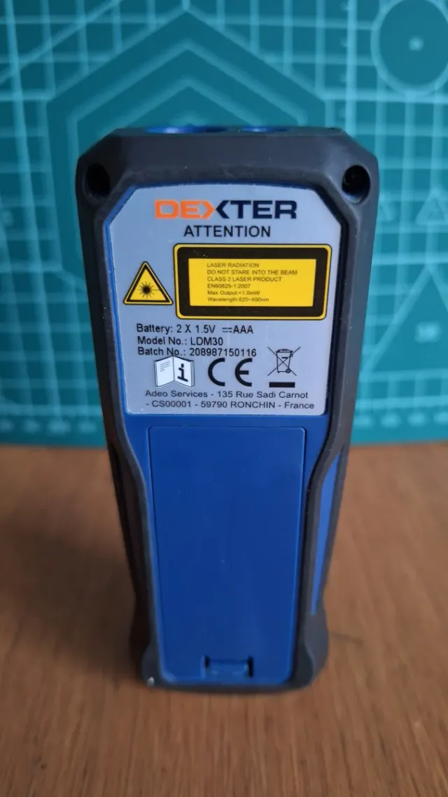 Medidor Láser Distancia Dexter