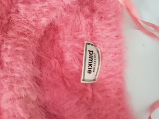 Jersey rosa peluche talla única