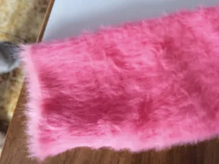 Jersey rosa peluche talla única
