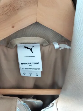 Chaquetón Puma- Maison Kitsuné Beige Hombre.