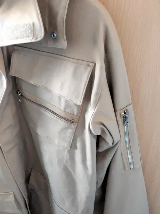 Chaquetón Puma- Maison Kitsuné Beige Hombre.