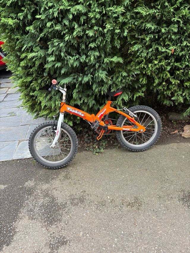 Bicicleta Plegable 20 Naranja