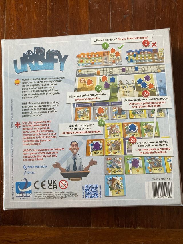 Juego de mesa Urbify