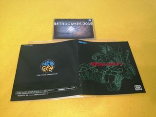 SNK METAL SLUG 3 FRIST PRINT Neo Geo Neogeo AES