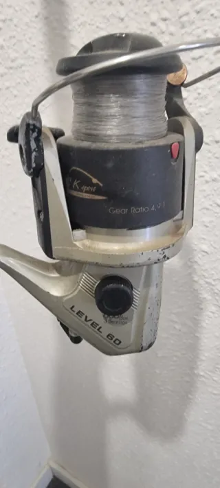 Caña de pescar KALI 370 Surfcasting y carrete K