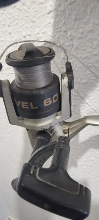 Caña de pescar KALI 370 Surfcasting y carrete K