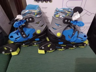 2 pares de patines ajustables Talla 27-30