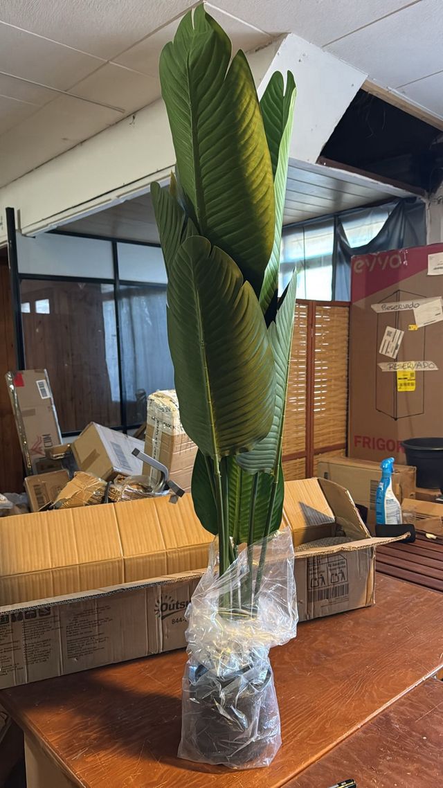 Planta Decorativa Artificial Verde