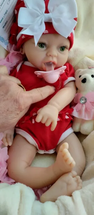 Bebé Reborn Silicona 39 cm