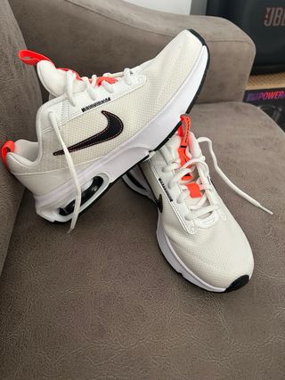 Zapatillas Nike Air Max Blancas Naranja