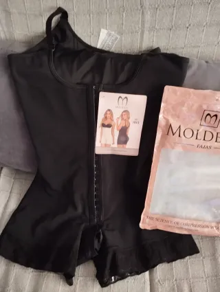 Faja reductora colombiana MarioE Negra Talla Única