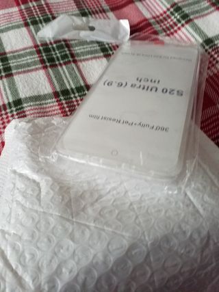 FUNDA TRANSPARENTE SAMSUNG NOTE 20