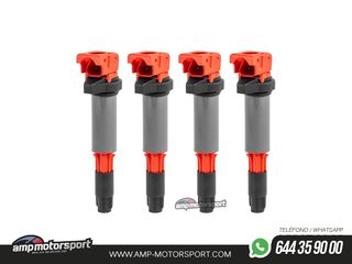 KIT DE 4 BOBINAS DE ENCENDIDO ALPHA COMPETITION MINI R56 / CITROËN DS3 / PEUGEOT 208 GTI - 1.6T