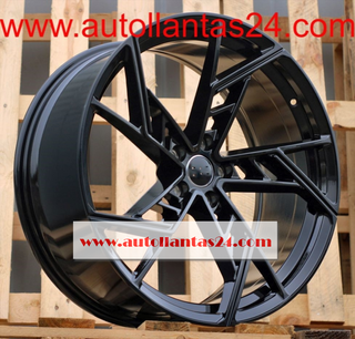 8837 JUEGO DE 4 LLANTAS AUDI RS BLACK