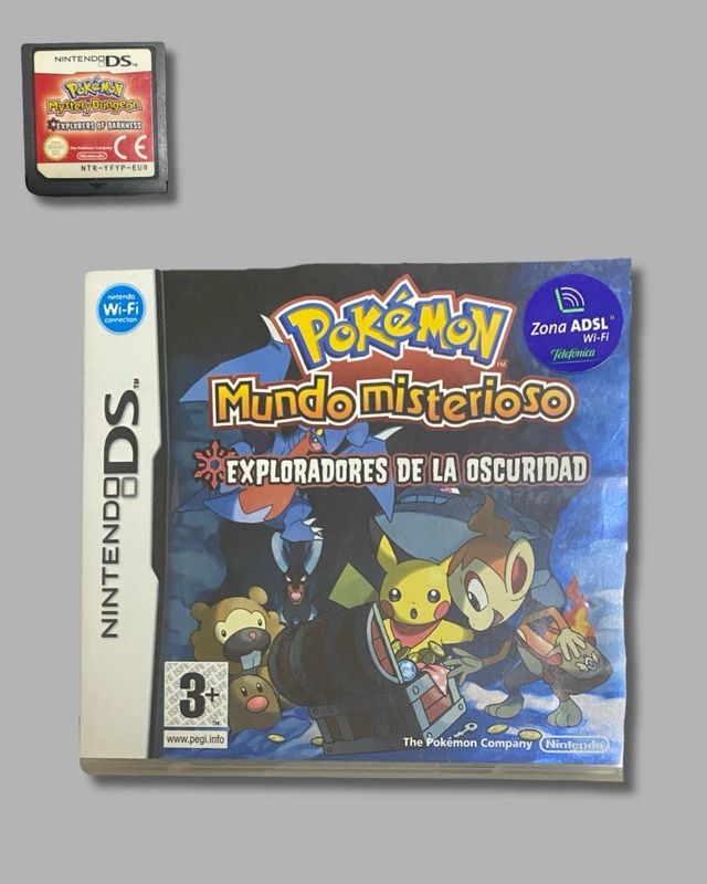 Pokemon Mundo Misterioso Exploradores Oscuridad DS