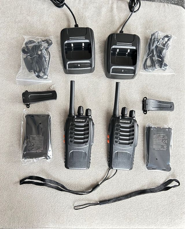 Walkie Talkie Senza Fili Portatile (2 Unità)