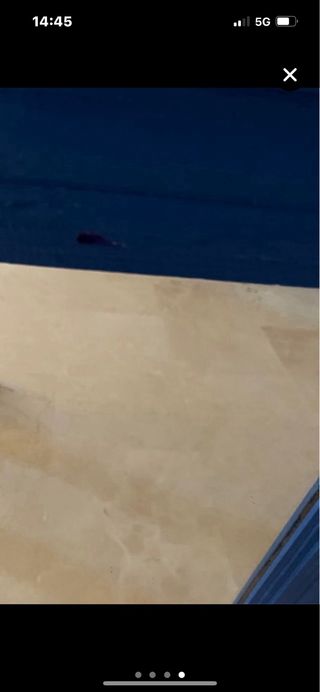 Cómoda y Espejo Azul