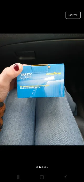 Luz de emergencia Goodyear V16