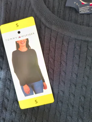 Maglione Tommy Hilfiger Blu Donna Taglia S