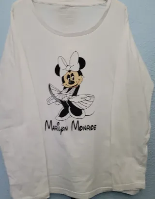 Camiseta Minnie Marilyn Monroe manga larga