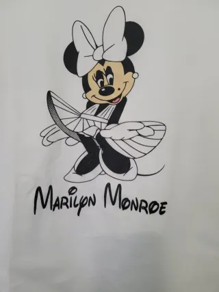 Camiseta Minnie Marilyn Monroe manga larga