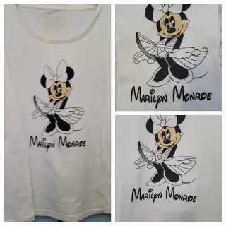 Camiseta Minnie Marilyn Monroe manga larga