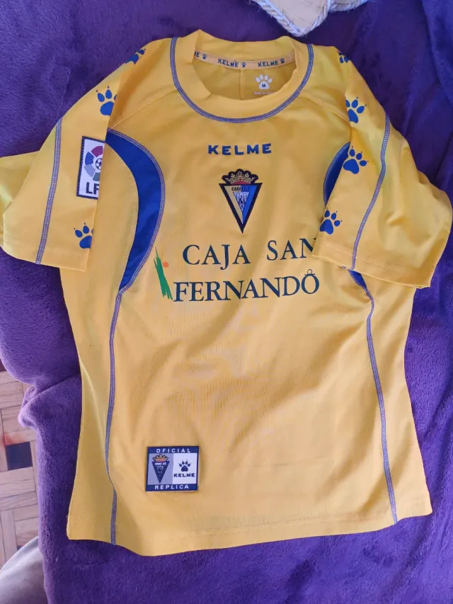 Camiseta Cádiz CF Antigua Kelme
