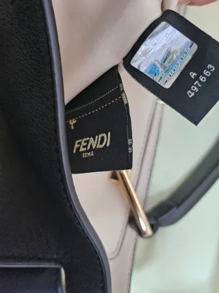 Bolso Fendi Negro Piel