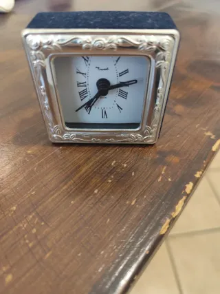 Sveglia da tavolo argento