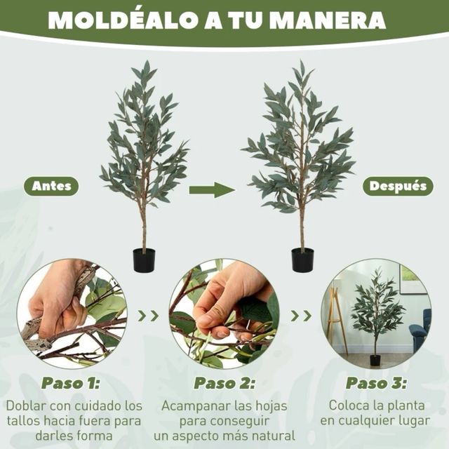 Árbol Artificial Laurel 150 cm