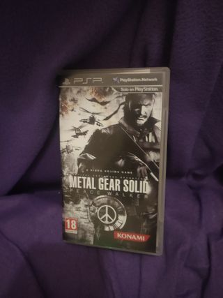Metal Gear Solid: Peace Walker PSP