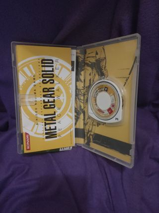 Metal Gear Solid: Peace Walker PSP