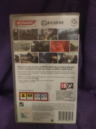 Metal Gear Solid: Peace Walker PSP