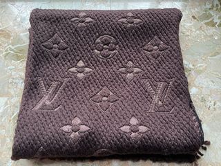 Sciarpa Louis Vuitton Lana Marrone