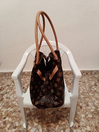 Bolso de mano estampado