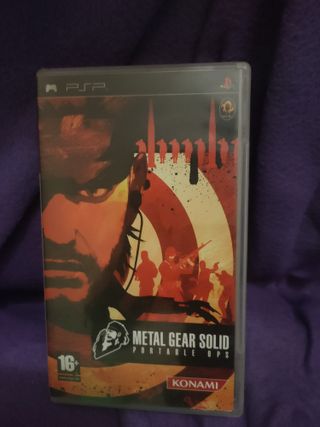 Metal Gear Solid: Portable Ops PSP