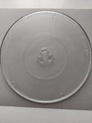 Piatto in vetro per microonde