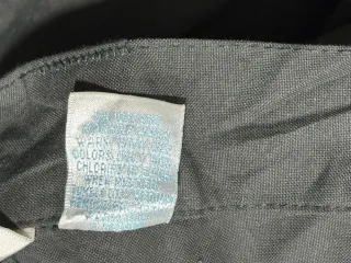 Pantaloni cargo grigi vintage uomo Tg M