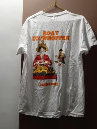 Camiseta One Piece Burger Kong Talla M