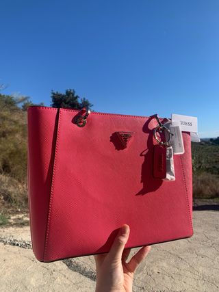 Bolso Guess Rosa Nuevo