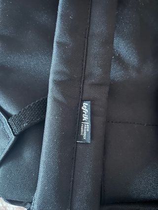 Mochila Lefrik Negra Nueva con Etiqueta